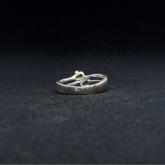 STERLING SILVER RING WITH STONES - Picture 5 of 5